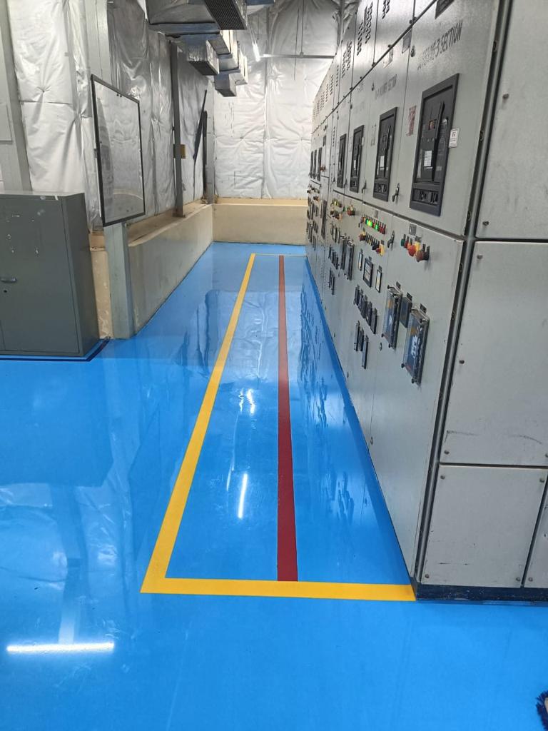 Dielectric coating for floor Pro Electroshield