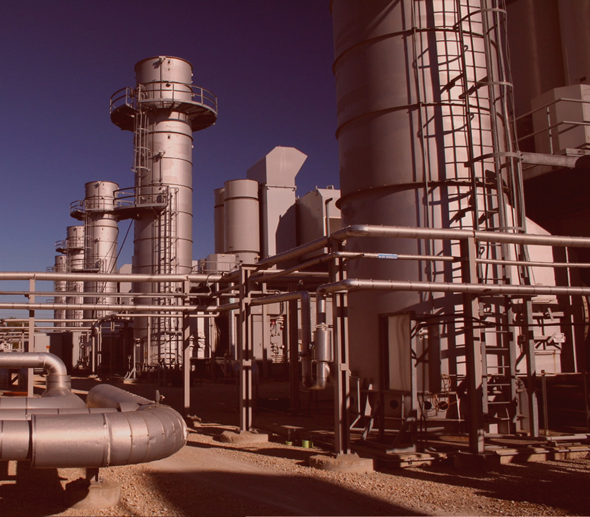 Heavy duty Epoxy MIO Coating finish on structural elements