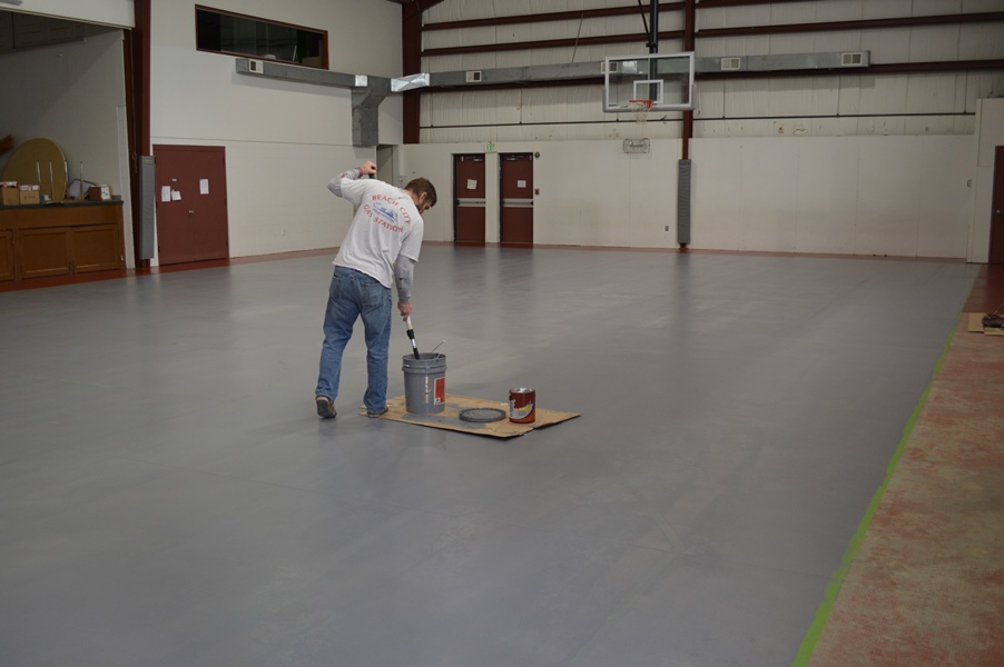 Anti dust coating paint,painting a dust poof basketball floor