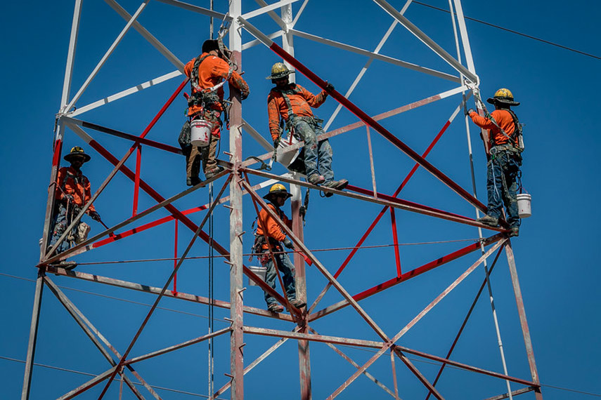 G-COAT,Transmission Towers with Galvanizing Paint